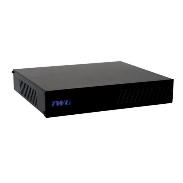 DVR 4 canais BNC + 2 IP com detecção de FACE Full HD 1080P TWG-5204FD